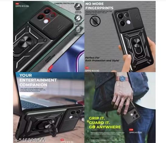 AELVOUX Armor Oppo K13 5G Bumper Back Case Cover